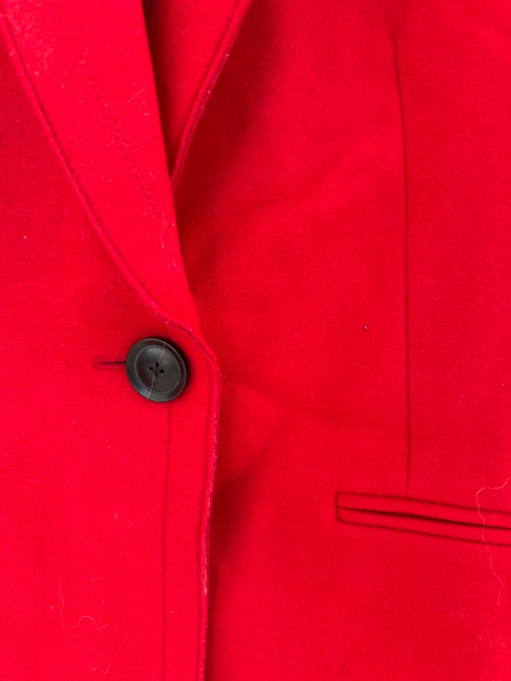Red Wool Jacket - Picture 2 of 4